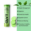 OLVY Green Apple ACV Effervescent Tablets